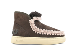 MOU ESKIMO SNEAK BOLD GLITTER LOGO MOCHA